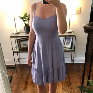 Could be blue could be lavender dress?